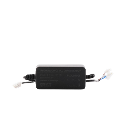 Convertidor de Voltaje con Aislador de 15-30 Vcc a 12 Vcc / 3 Amp Max.