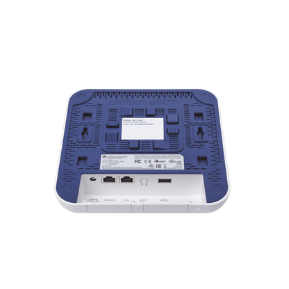 2.13 Gbps / Access Point cnPilote e600 Indoor / Alta cobertura y estable en ambiente saturados usuarios / Doble banda/ MU-MIMO 4X4 / Antena Omnidireccional / 512 Usuarios