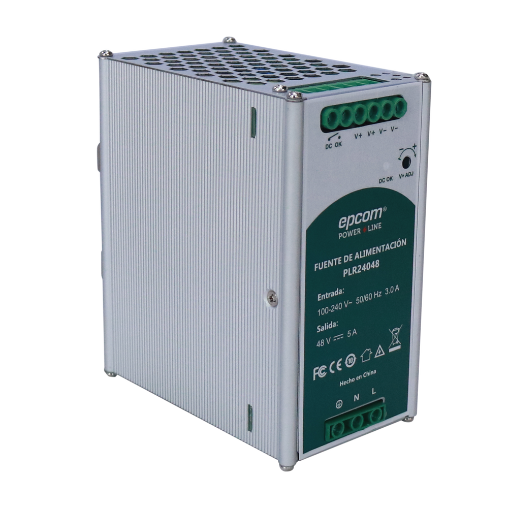 FUENTE DE ALIMENTACION 48 VCC / DIN RIEL /  5 AMPERES / 240 W