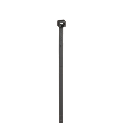 Cincho de Nylon 6.6, de 203mm largo x 3.6mm ancho, Color Negro. Paquete de 1000 Piezas