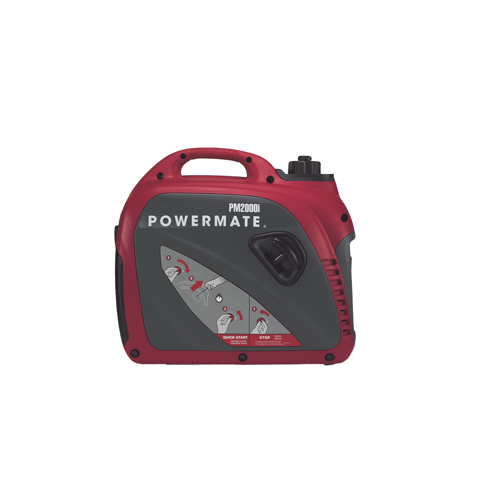 Generador Inversor Portátil a Gasolina, 1.7 kW, 120vca , Arranque Manual