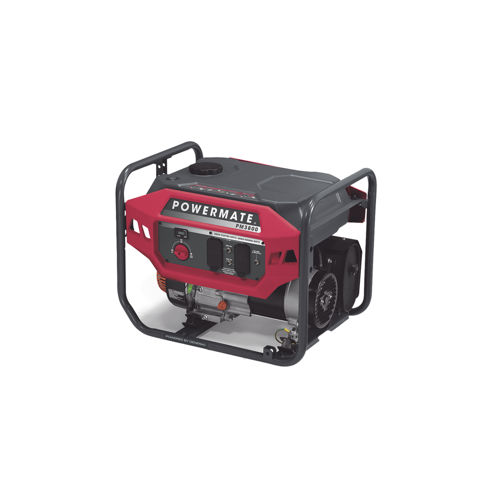Generador Inversor Portátil a Gasolina, 3 kW, 120Vac, Arranque Manual