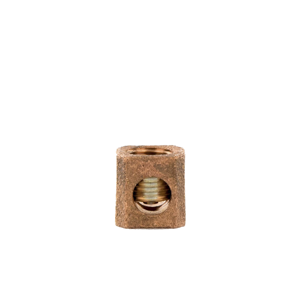 Terminal Tipo Lengüeta Recta de Cobre, Cal. 8 a 1/0 AWG,  Orificio para perno de 5/16" (7.9mm)