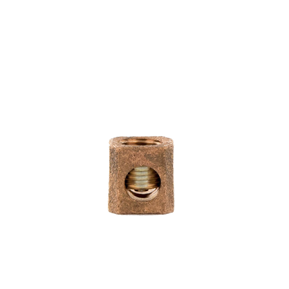 Terminal Tipo Lengüeta Recta de Cobre, Cal. 8 a 1/0 AWG,  Orificio para perno de 5/16" (7.9mm)