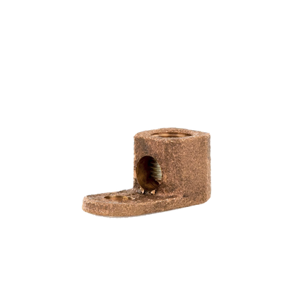 Terminal Tipo Lengüeta Recta de Cobre, Cal. 8 a 1/0 AWG,  Orificio para perno de 5/16" (7.9mm)