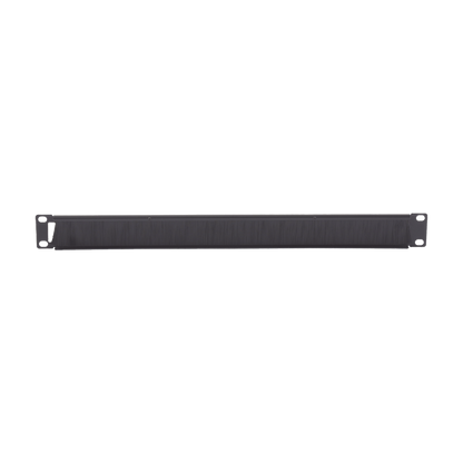 Tapa Ciega para Rack de 19in, Tipo Cepillo de Nylon, para Paso de Cables y Mejor Manejo Térmico, Color Negro, 1UR