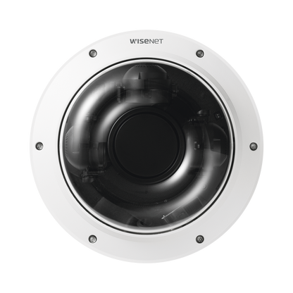 Cámara IP Multisensor 6MP ( 3 Sensores de 2MP) WDR 150 DB, Lente Motorizado 3 - 6 MM /  HPOE / IP66 / IK10 / NEMA 4X