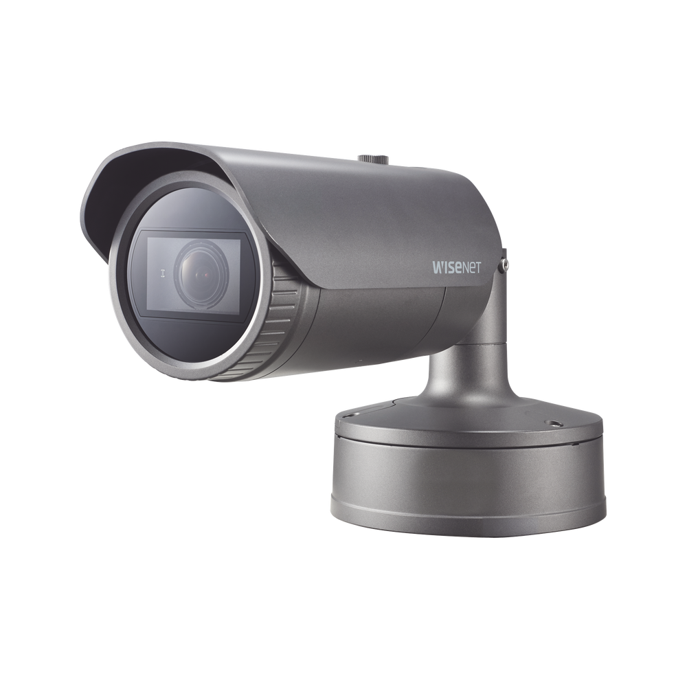 Camara Bala IP 4K con IA / Lente Motorizado 4.5 a 10mm / P-Iris / WDR 120dB / H.265 / RanuraSD / Protección IP67 IK10 NEMA4X