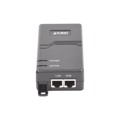 Inyector PoE  IEEE 802.3at, Puertos Gigabit, Hasta 30 W de Salida PoE (Mid-span)