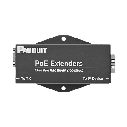 Receptor PoE/PoE+ Para Uso con Transmisor POEXTX1, Hasta 610 Metros (2000 ft) con Cable Cat5e o Cat6, 10/100Mbps