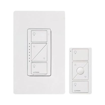 (Caseta Wireless) Kit, Atenuador, control remoto PICO y tapa.