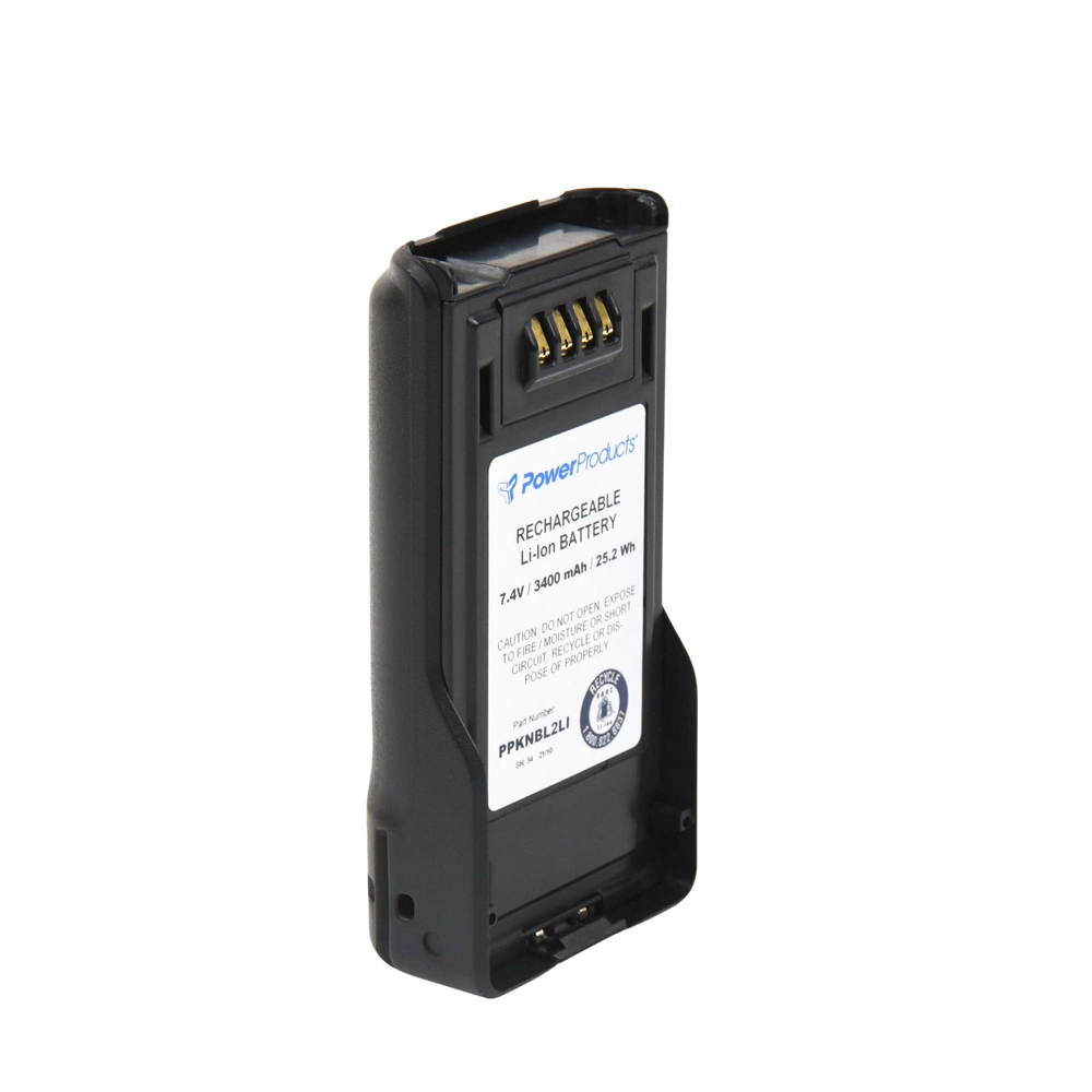 Batería Li-Ion 3400 mahA para radios Kenwood series NX-5200/ 5300/ 5400 (IP67)