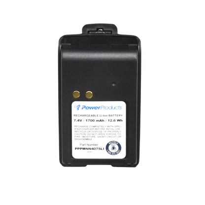 Bateria de Li-Ion 7.4 V, 1700 mAh, para radios Motorola Mag-One/ BR040