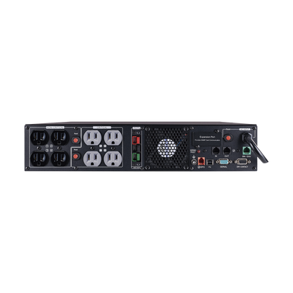 UPS de 1500 VA/1500 W, Topología Línea Interactiva, Entrada 120 Vca NEMA 5-15P, Onda Senoidal Pura, Torre o Rack 2 UR, Con 8 Tomas NEMA 5-15R