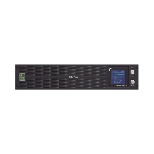 UPS de 2200 VA/2200 W, Topología Línea Interactiva, Entrada 220 Vca Tipo C20, Onda Senoidal Pura, Torre o Rack de 2 UR, Con 6 Tomas C13 y 2 C19 de 220 Vca