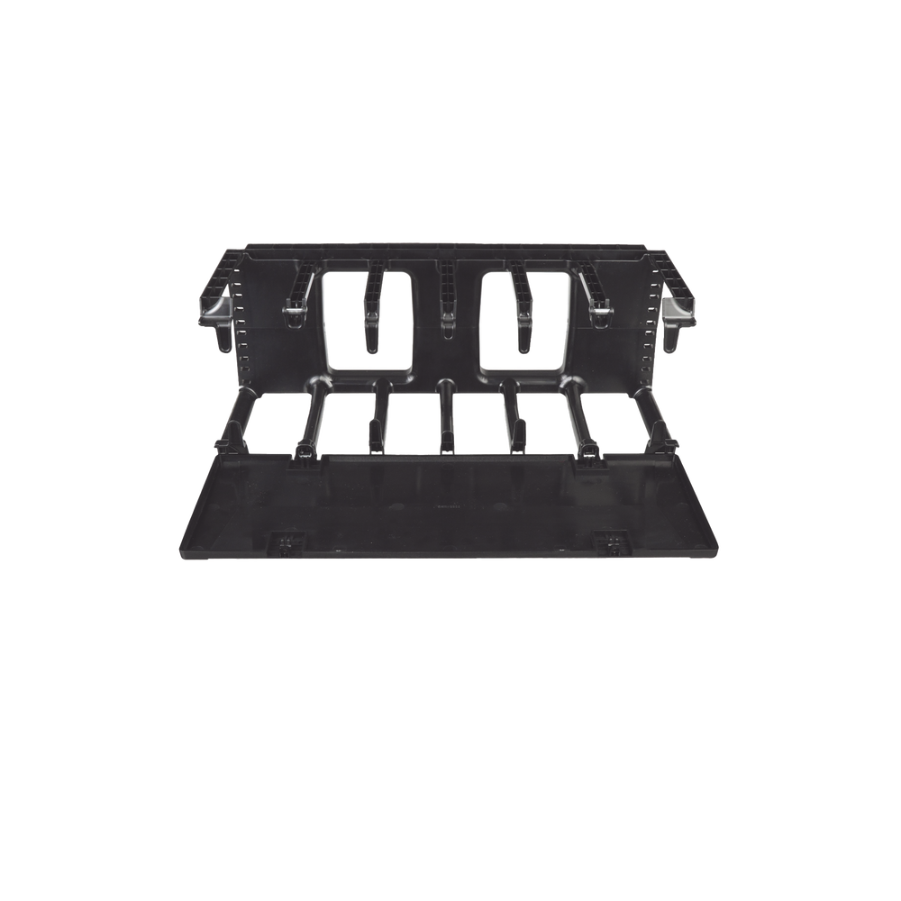 Organizador de Cables Horizontal PatchRunner™, Sencillo (Solo Frontal), Para Rack de 19in, 4UR
