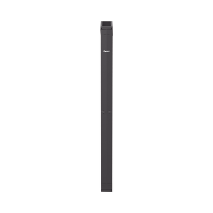 Organizador Vertical PatchRunner™, Doble (Frontal y Posterior), Para Rack Abierto de 45 Unidades, 6in de Ancho, Color Negro