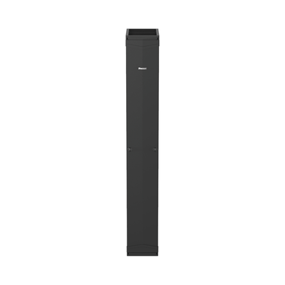 Organizador Vertical PatchRunner™, Doble (Frontal y Posterior), Para Rack Abierto de 45 Unidades, 12in de Ancho, Color Negro