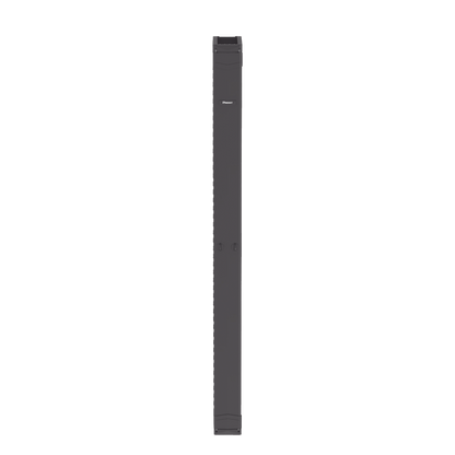 Organizador Vertical PatchRunner™, Sencillo (Solo Frontal), Para Rack Abierto de 45 Unidades, 6 in de Ancho, Color Negro