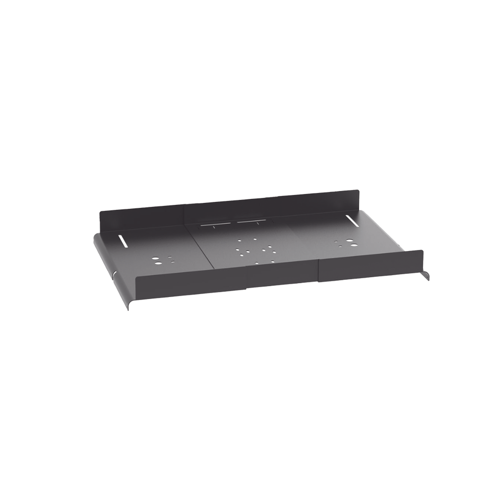 Canal Superior Tipo Cascada, Para Pasar Cables de Un Organizador a Otro, Compatible con Organizadores PatchRunner 2 (PR2V) y Racks de 2 o 4 Postes, Color Negro