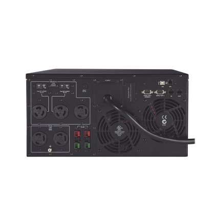 UPS de 5000 VA/4500 W, Topología Línea Interactiva, 200 - 240 Vca de Entrada, 208 Vca de Salida, Onda Senoidal Pura, Torre o Rack 5 UR, Con 3 Tomas NEMA L6-30R y 2 NEMA L6-20R