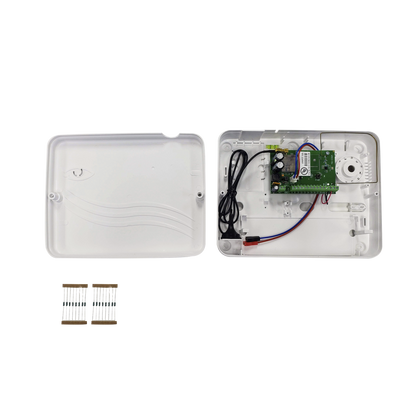 Panel de Alarma Cloud Híbrido 4G LTE / 8 Zonas Cableadas, 32 Inalámbricas / INCLUYE 2 AÑOS 3G/4GLTE ILIMITADOS / Programación 100% vía WEB / ALTA SEGURIDAD
