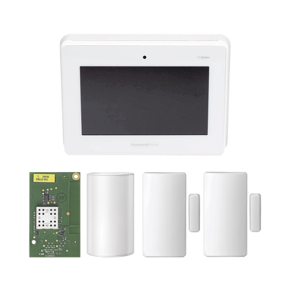 Kit de Panel de Alarma PROA7M con Sensor de Movimiento y 2 Contactos Magnéticos