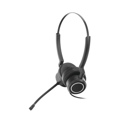 Audífonos USB de Diadema ESTÉREO con Audio HD / Micrófono con Cancelación de Ruido / Calidad para uso en Oficina