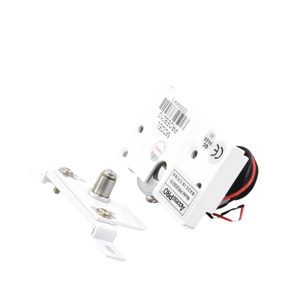 Cerradura eléctrica para puertas corredizas tipo gancho / Abierto en caso de falla.