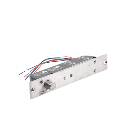 Cerradura de Perno 2000 kg de Sujeción / Cerrada en Caso de Falla (Fail Secure) /Temporizador y Sensor de Puerta