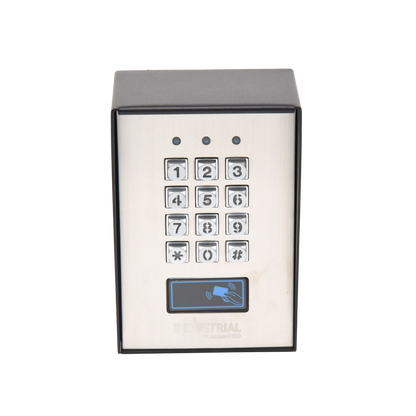 Teclado Exterior/Interior Antivandálico, 3 Relevadores, Salida Wiegand, 1200 Usuarios, Lector de Proximidad