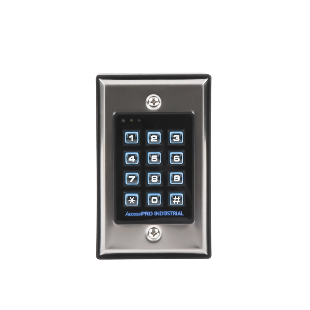Teclado Industrial Autónomo con Lector de Proximidad Integrado para interior.
