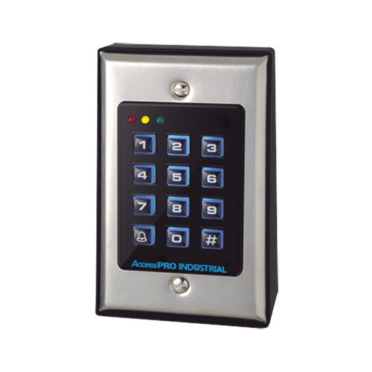 Teclado Industrial Autónomo con Lector de Proximidad Integrado para interior.