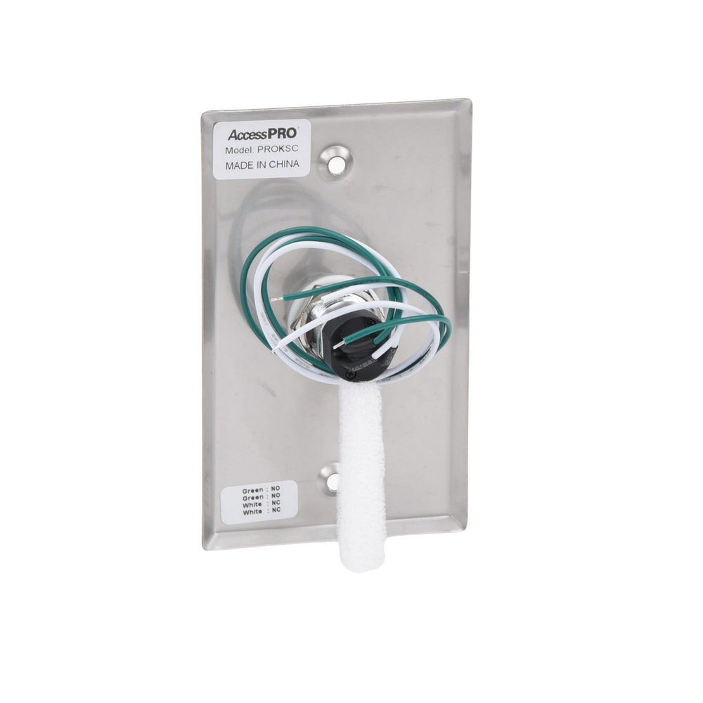 Switch con Llave con Contacto / Relevador con salida NC y NO