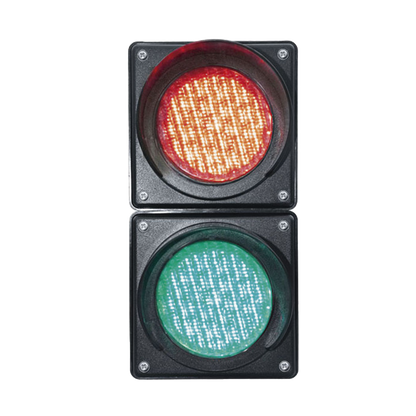 Semáforo / Señalización Rojo y Verde / Diametro 100mm / LED / 110vca.