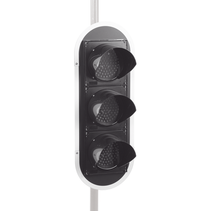 Semáforo / Señalización Rojo, Verde y Amarillo / Diametro 200mm / LED / 110vca.