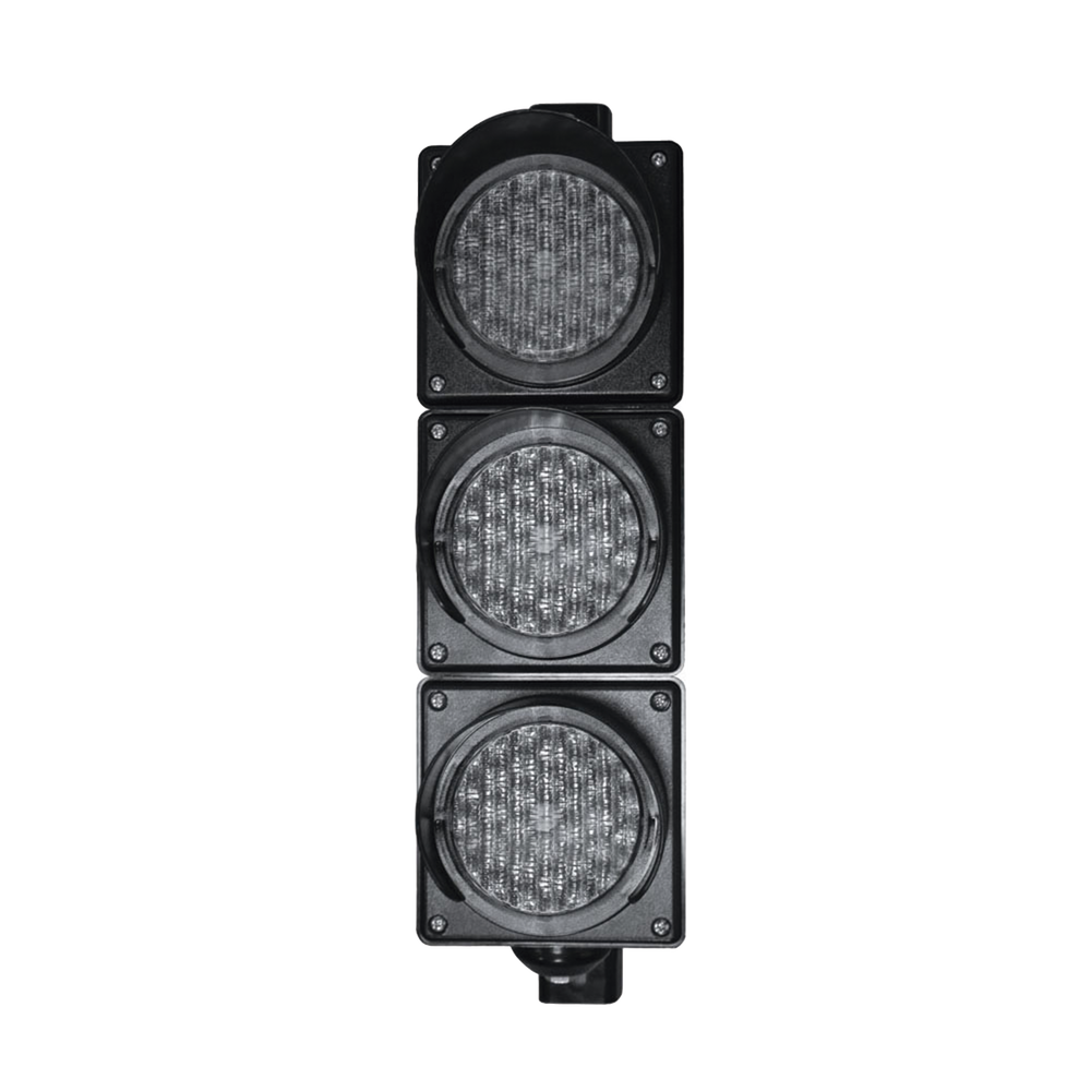 Semáforo / Señalización Rojo, Verde y Amarillo / Diametro 100mm / LED / 110vca.
