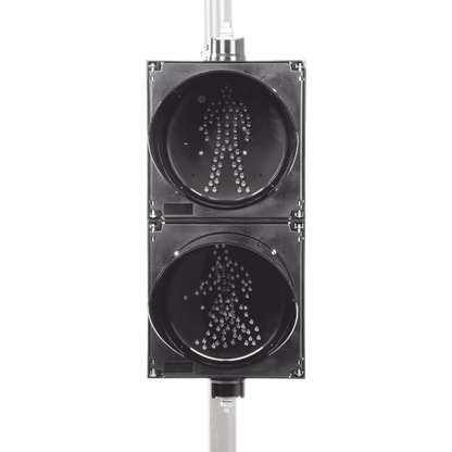 Semáforo Peatonal  Indicador Alto / Siga estático / Diámetro 20 Cms.