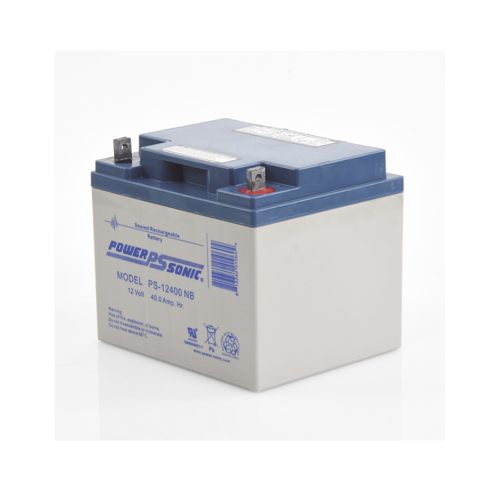 Batería 12V, 40AH, Para Respaldo, Tecnologías AGM/VRLA, 5 Años Vida Útil, Terminales NB, Reconocida UL