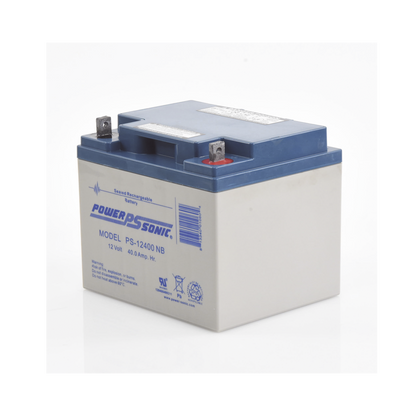 Batería 12V, 40AH, Para Respaldo, Tecnologías AGM/VRLA, 5 Años Vida Útil, Terminales NB, Reconocida UL