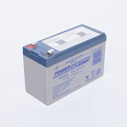 Batería 12V, 7AH, Para Respaldo, Tecnologías AGM/VRLA, 5 Años Vida Útil, Terminales F2, Reconocida UL