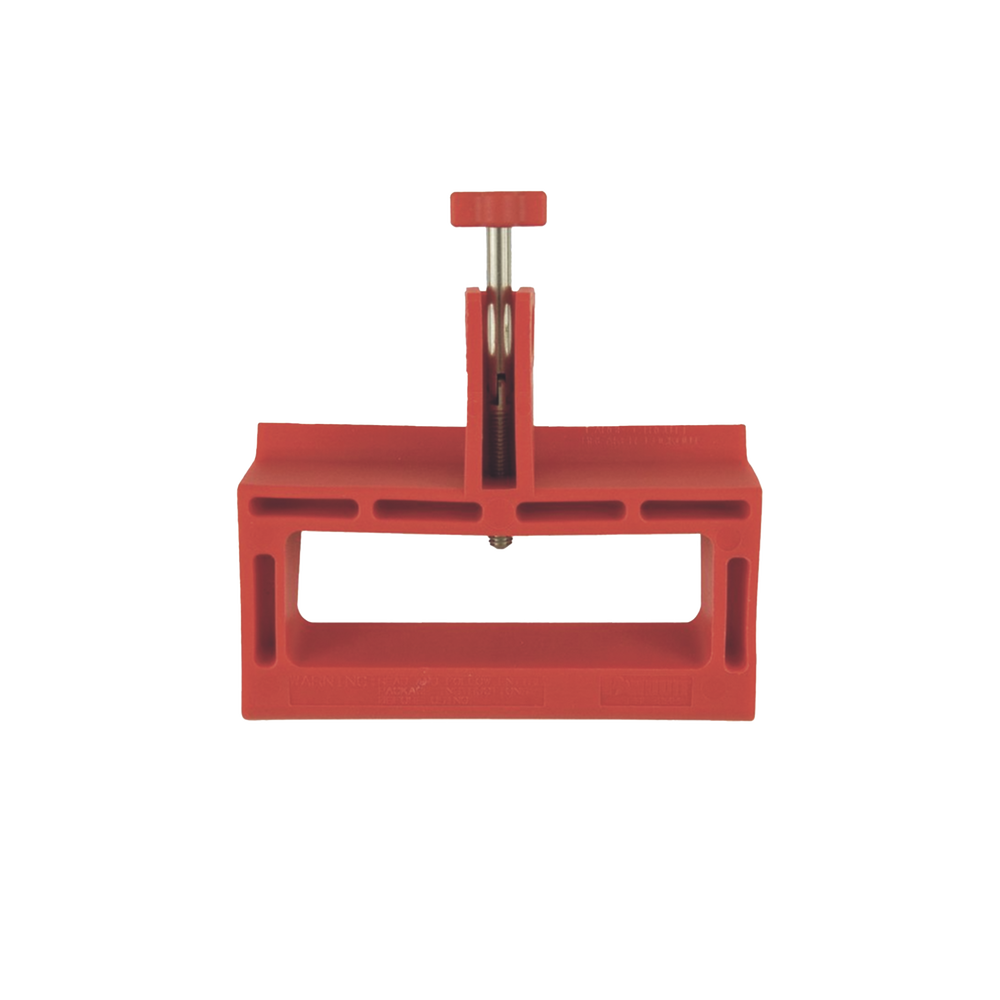 Bloqueador LOTO de Manija Grande para Disyuntores de Caja Moldeada, 2.24" (56.8m) Largo x 3.75" (95.2mm) Ancho. Color rojo