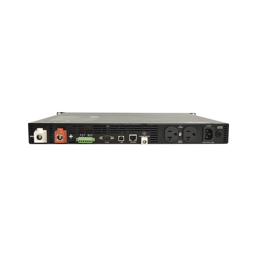 Inversor de corriente Onda Pura Montaje en rack 1U 1200W, 24 Vcc- 120 VCA, 50/60 Hz