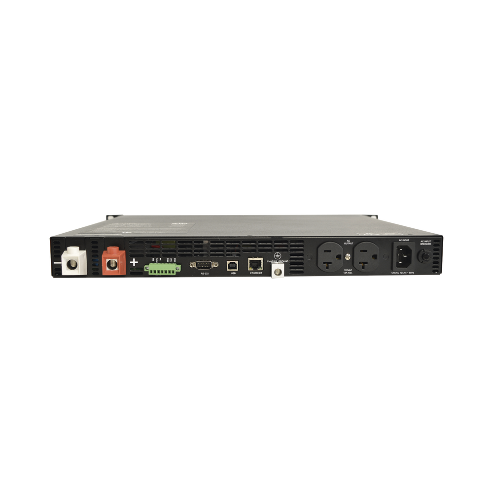 Inversor de corriente Onda Pura Montaje en rack 1200W, 48 Vcc- 120 VCA, 50/60 Hz