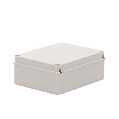 Gabinete de Plástico IP55 (190 X 240 X 95 mm). Protección EMI. Para Instalaciones Comerciales, Residenciales e Industriales. Incluye Tornillería para su Tapa.