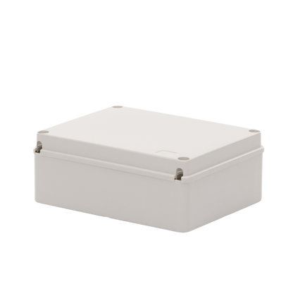 Gabinete de Plástico IP55 (190 X 240 X 95 mm). Protección EMI. Para Instalaciones Comerciales, Residenciales e Industriales. Incluye Tornillería para su Tapa.