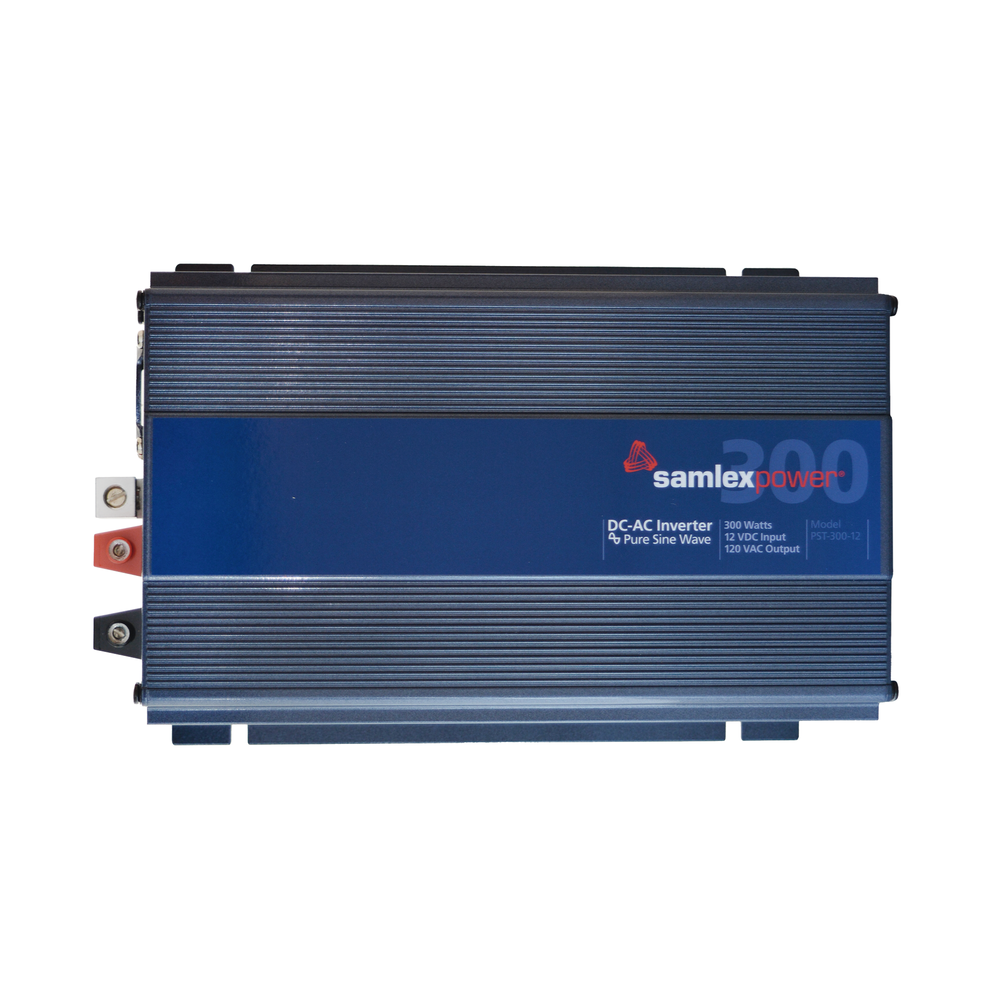 Inversor de corriente onda pura 300W, entrada 12 Vcc, salida 120 Vca 60 Hz