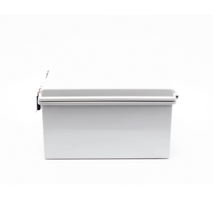 Gabinete de Plástico ABS, Uso en Intemperie ip66 (300 x 300 x 180 mm) Cierre por Broche Inoxidable y Permite Cerrado con Candado y Llave (Perno 5mm) No Incluido
