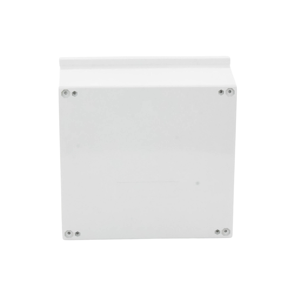 Gabinete de Poliéster IP65 Uso en Intemperie (400 x 400 x 200 mm) con Placa Trasera Interior de Plástico (Incluye Chapa y Llave).