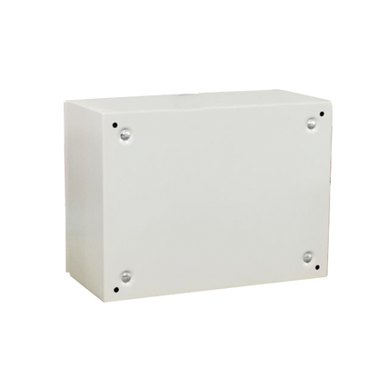 Gabinete de Acero IP66 Uso en Intemperie (500 x 300 x 300 mm) con Placa Trasera Interior Metálica y Compuerta Inferior Atornillable (Incluye Chapa y Llave T). Ideal para Centros de Carga y Tableros de Control